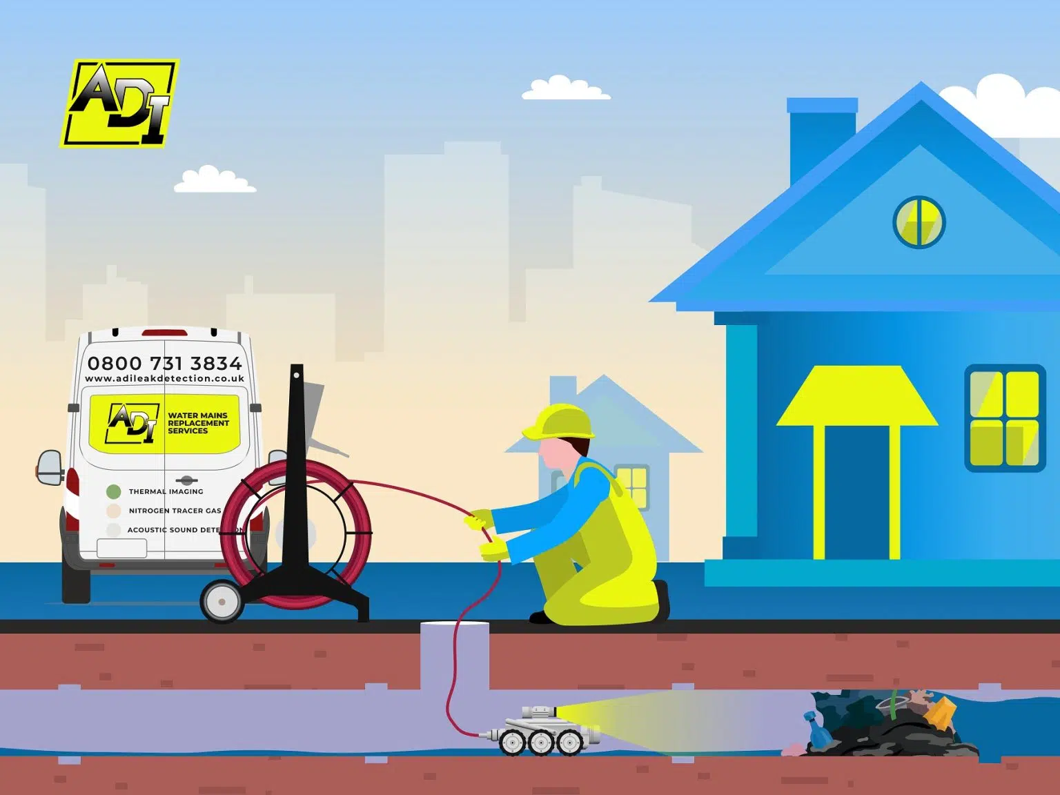 Drainage CCTV Surveys & Investigations Leighton Buzzard